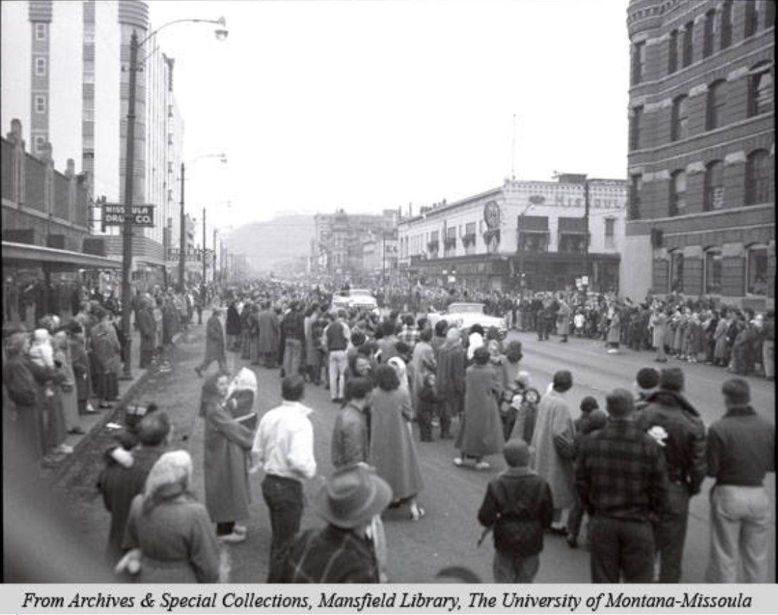 Parade on Higgins Avenue, Missoula